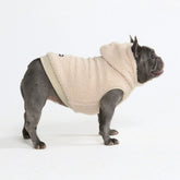 Teddy Sherpa Dog Jacket - Beige