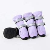 Flex Shell Waterproof Dog Boots - Lilac