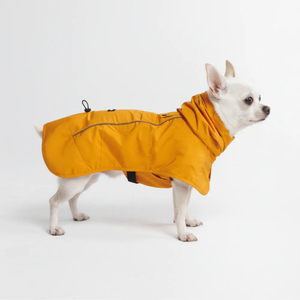 Breatheshield™ Dog Raincoat - Mustard Yellow