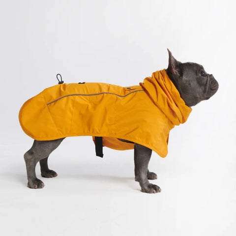 Breatheshield™ Dog Raincoat - Mustard Yellow