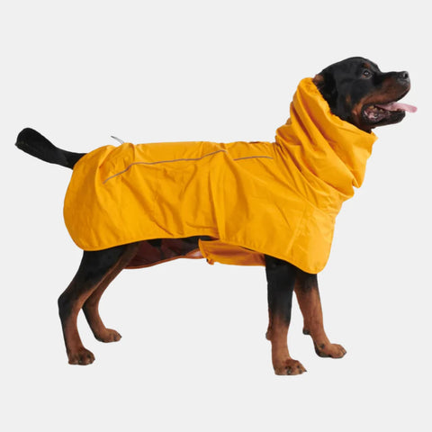 Breatheshield™ Dog Raincoat - Mustard Yellow