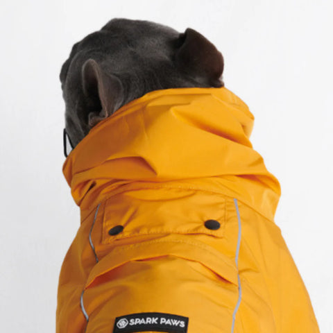Breatheshield™ Dog Raincoat - Mustard Yellow