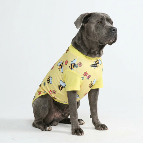 Sunblock Dog T-Shirt - Bees