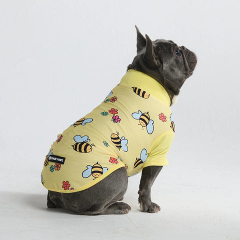 Sunblock Dog T-Shirt - Bees