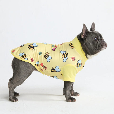 Sunblock Dog T-Shirt - Bees